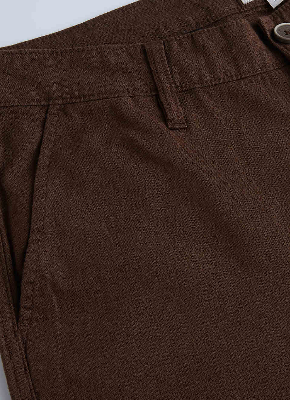 Men Brown Straight Chinos, , large image number 6