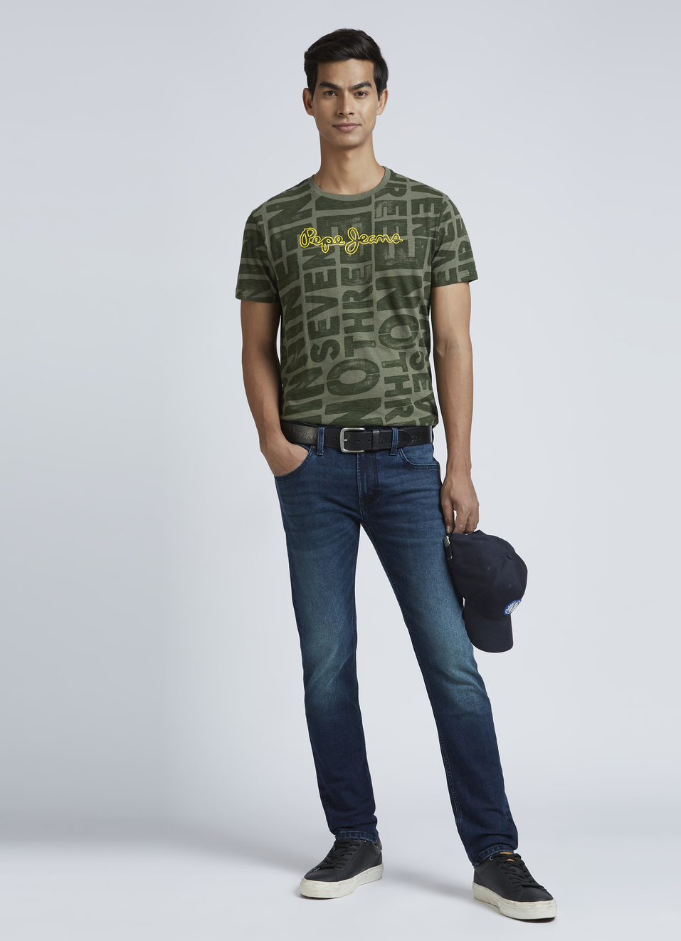 Green Crew Neck Short Sleeve T-shirt, , large image number 5