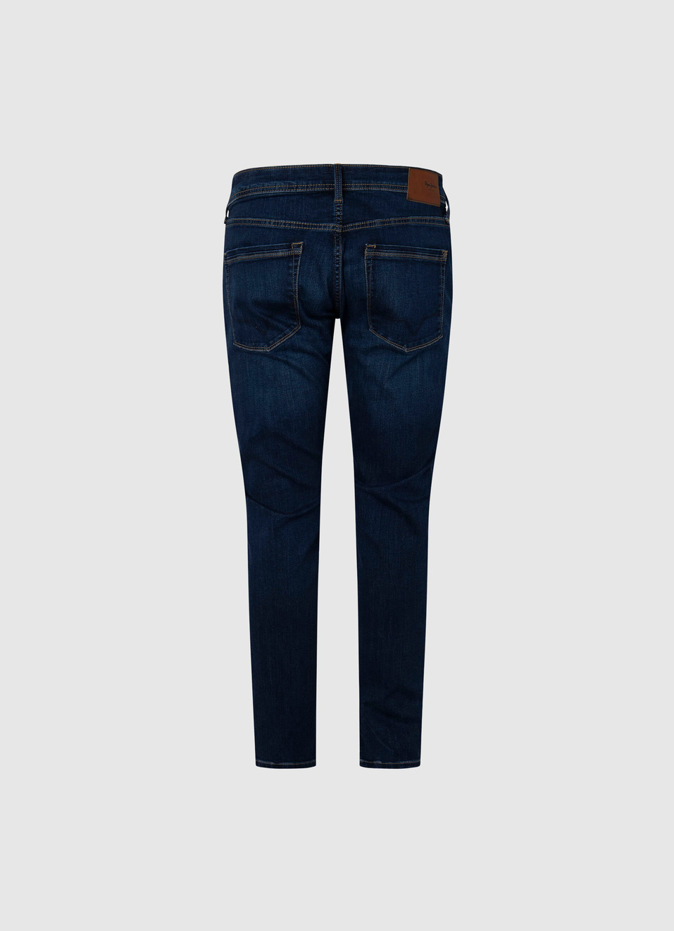 Stanley Blue Mid Rise Tapered Jeans, , large image number 6