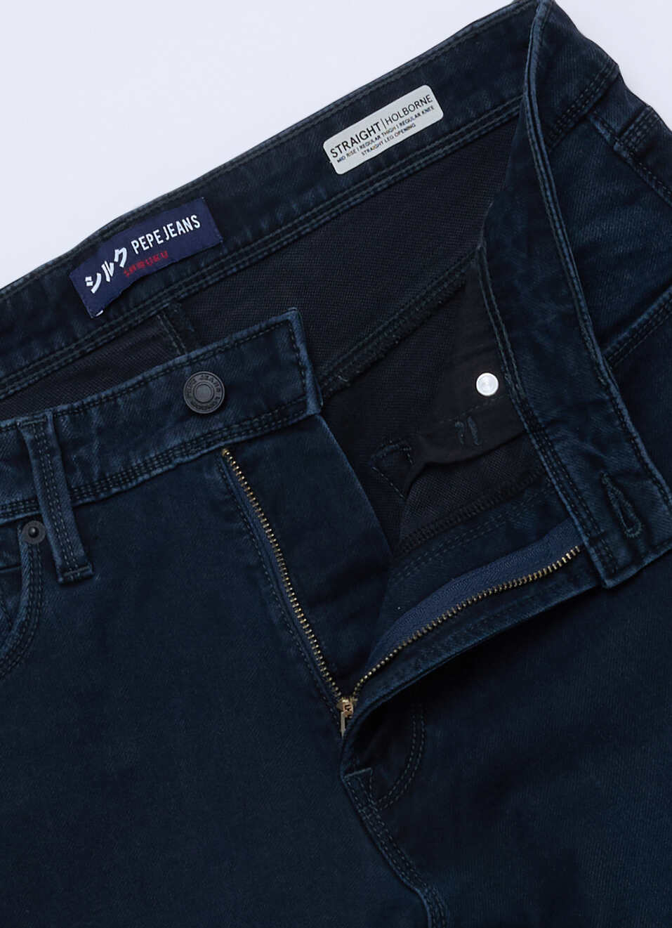 Men Black Straight Fit Mid Rise Stretchable Jeans, , large image number 6
