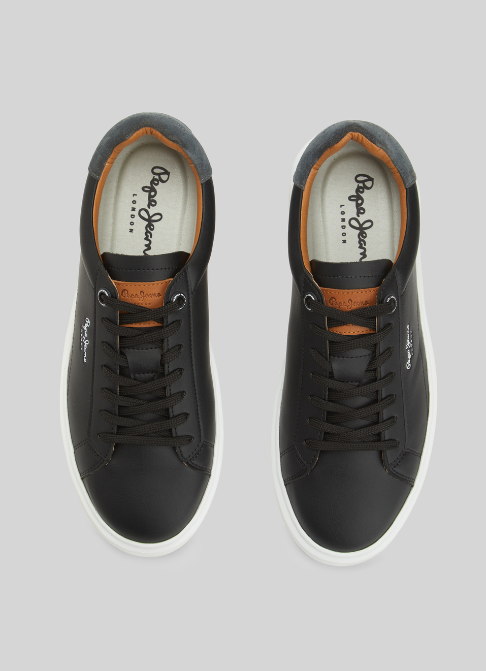 Yogi Original Black Cup Sole Sneakers, , large image number 3