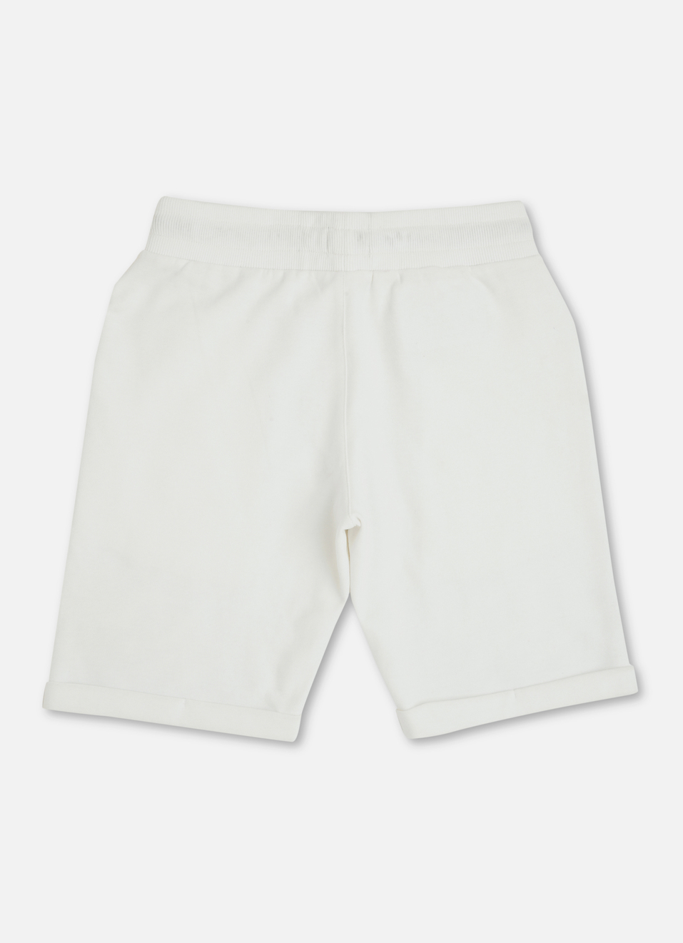 Boys Off White Abstract Print Oversized Fit Shorts, , large image number 1