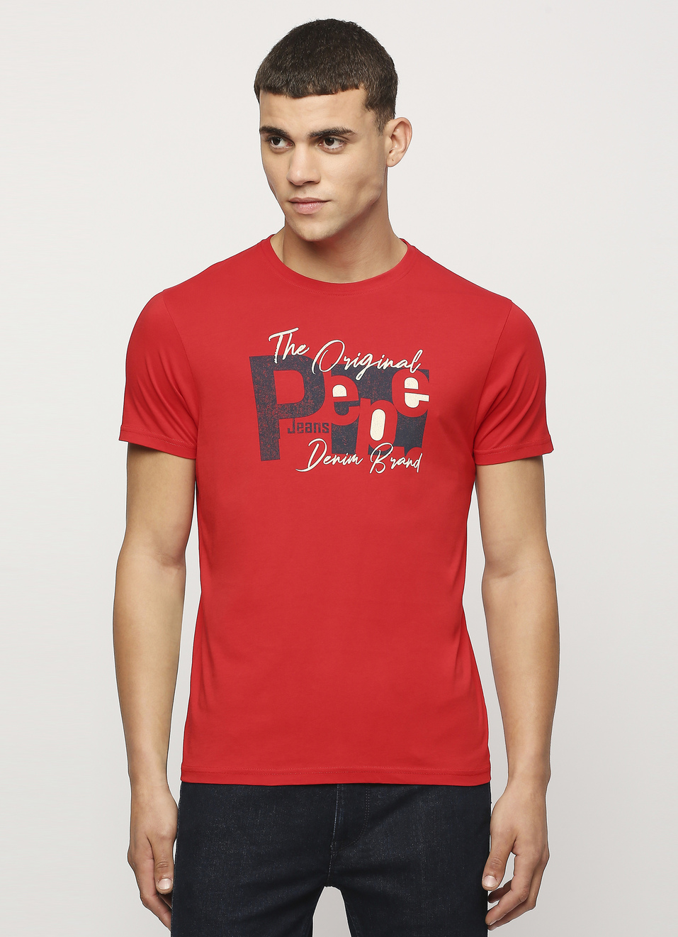 Printed Short Sleeve Tee, , large image number 1