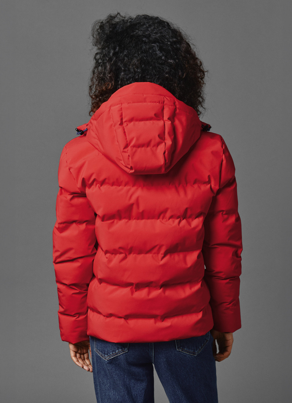 Red Bull Racing X Pepe Jeans Unisex Puffer Hooded Jacket, , large image number 7