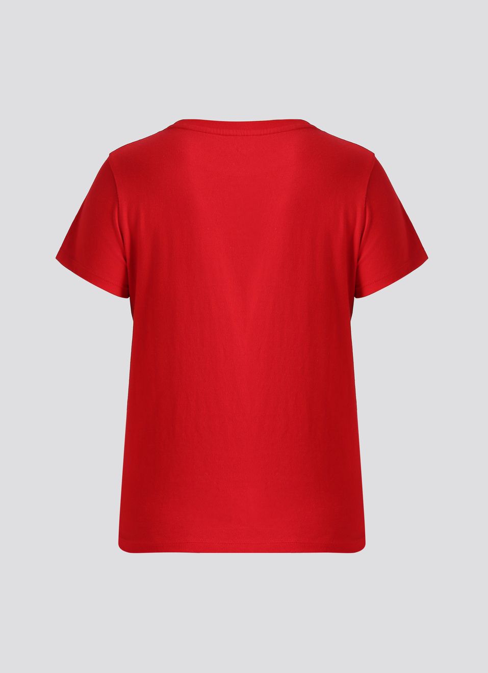 Red Graphic Print Short Sleeve T-shirt, , large image number 7
