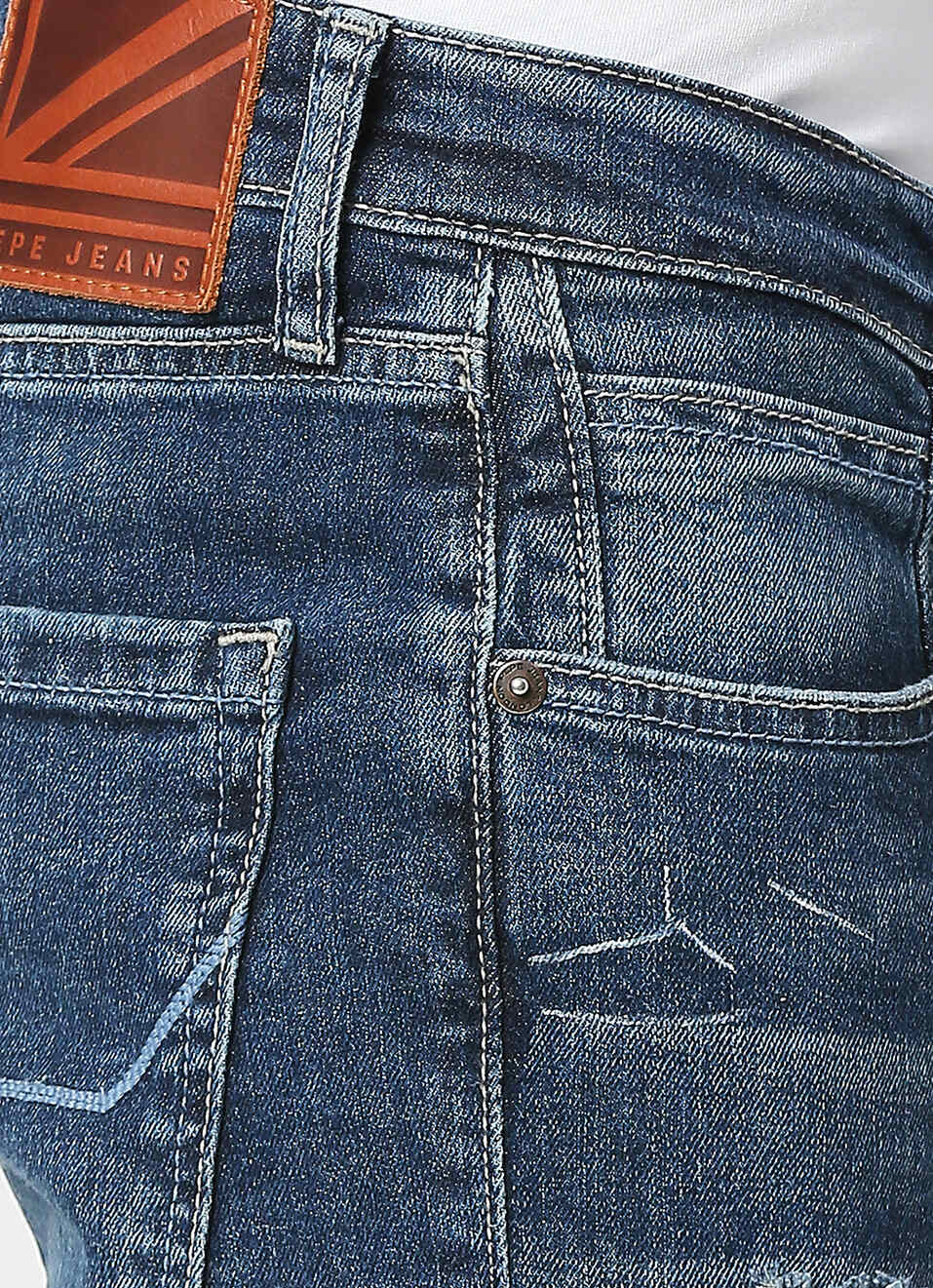 Vapour Slim Fit Mid Waist Jeans, , large image number 4