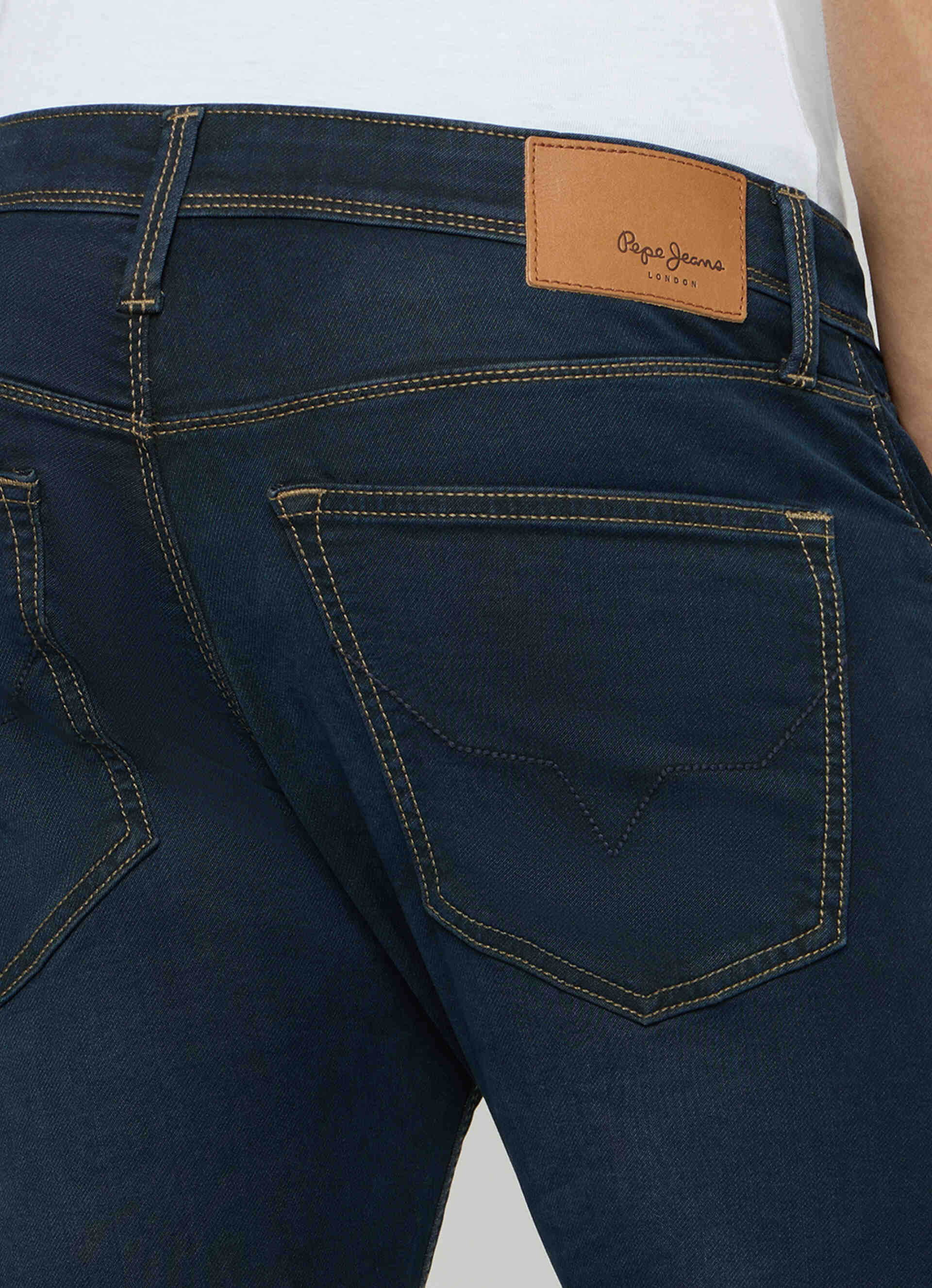 Men Blue Slim Fit Stretchable Jeans, , large image number 9