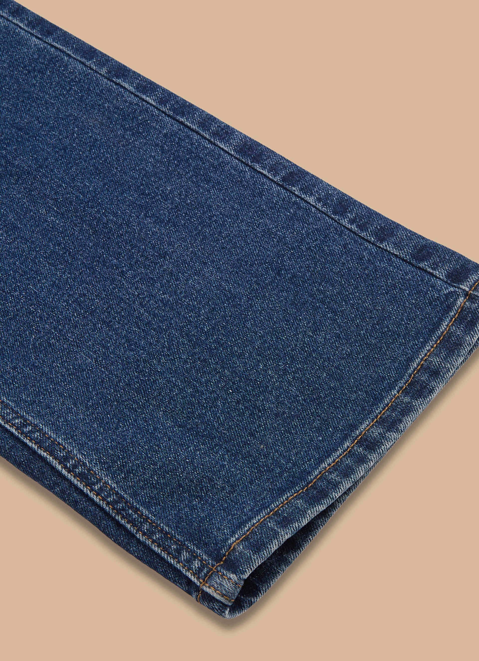 Men Blue Mid Rise Straight Fit Jeans, , large image number 8