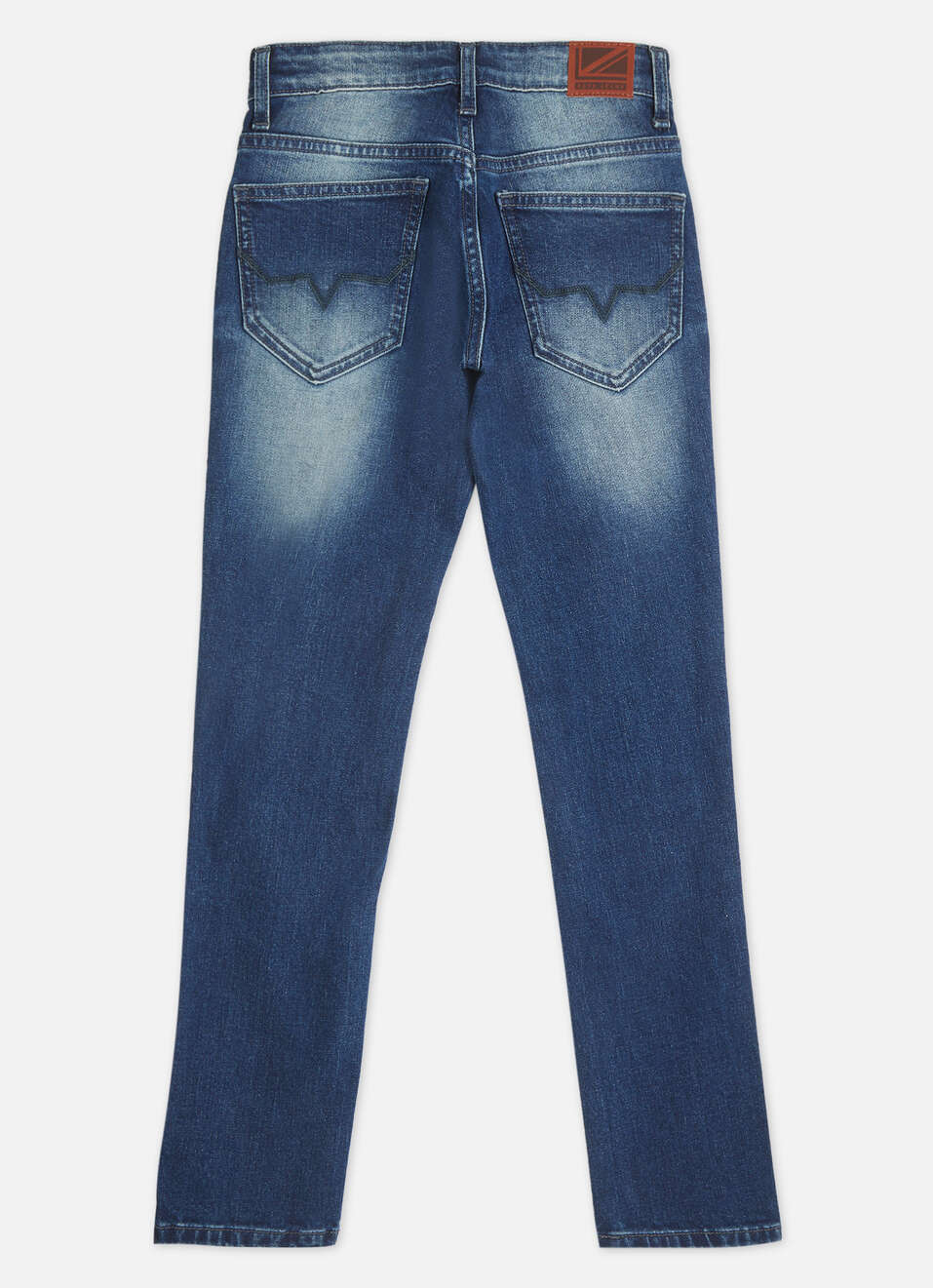 Boys  Blue Mid Waist Slim Jeans, , large image number 1
