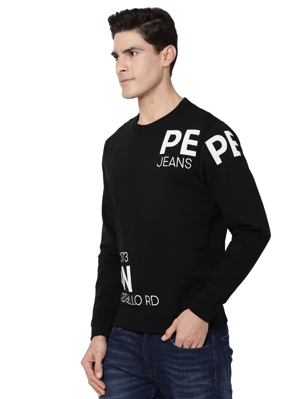Quartz Ls Graphic Printed Sweatshirt, , large image number 2