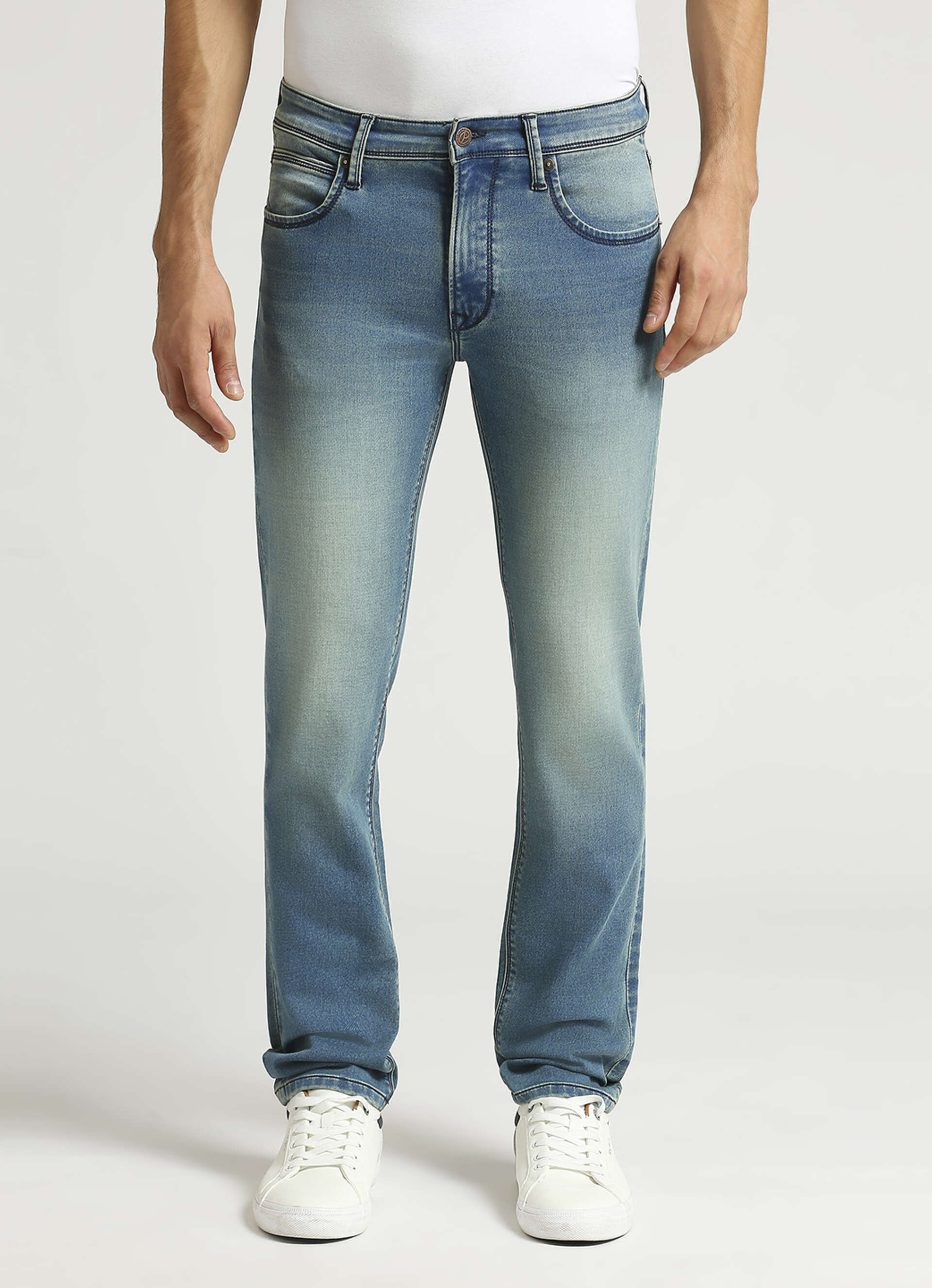 Vapour Low Rise Tapered Gymindigo Jeans, , large image number 8