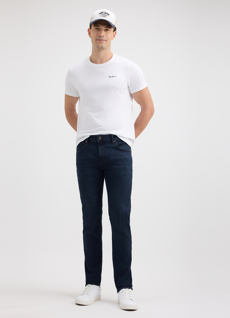 Men Blue Skinny Fit Low Rise  Jeans , , large image number 1