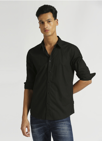 Black Full Sleeved Shirt