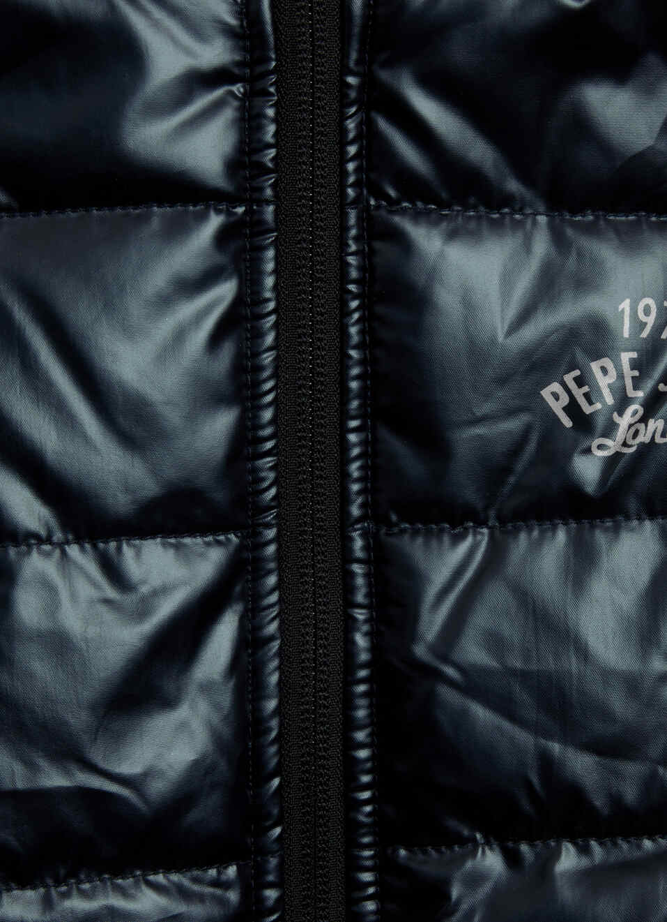 Boys Navy Wadded Puffer Jacket, , large image number 3