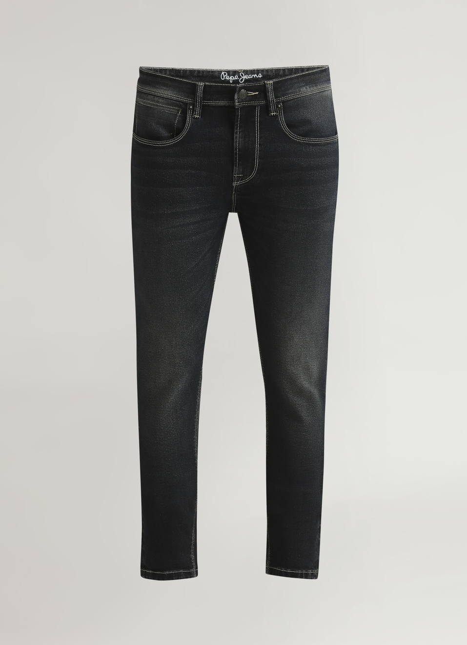 Chinox Black Mid Rise Skinny Fit Jeans, , large image number 6