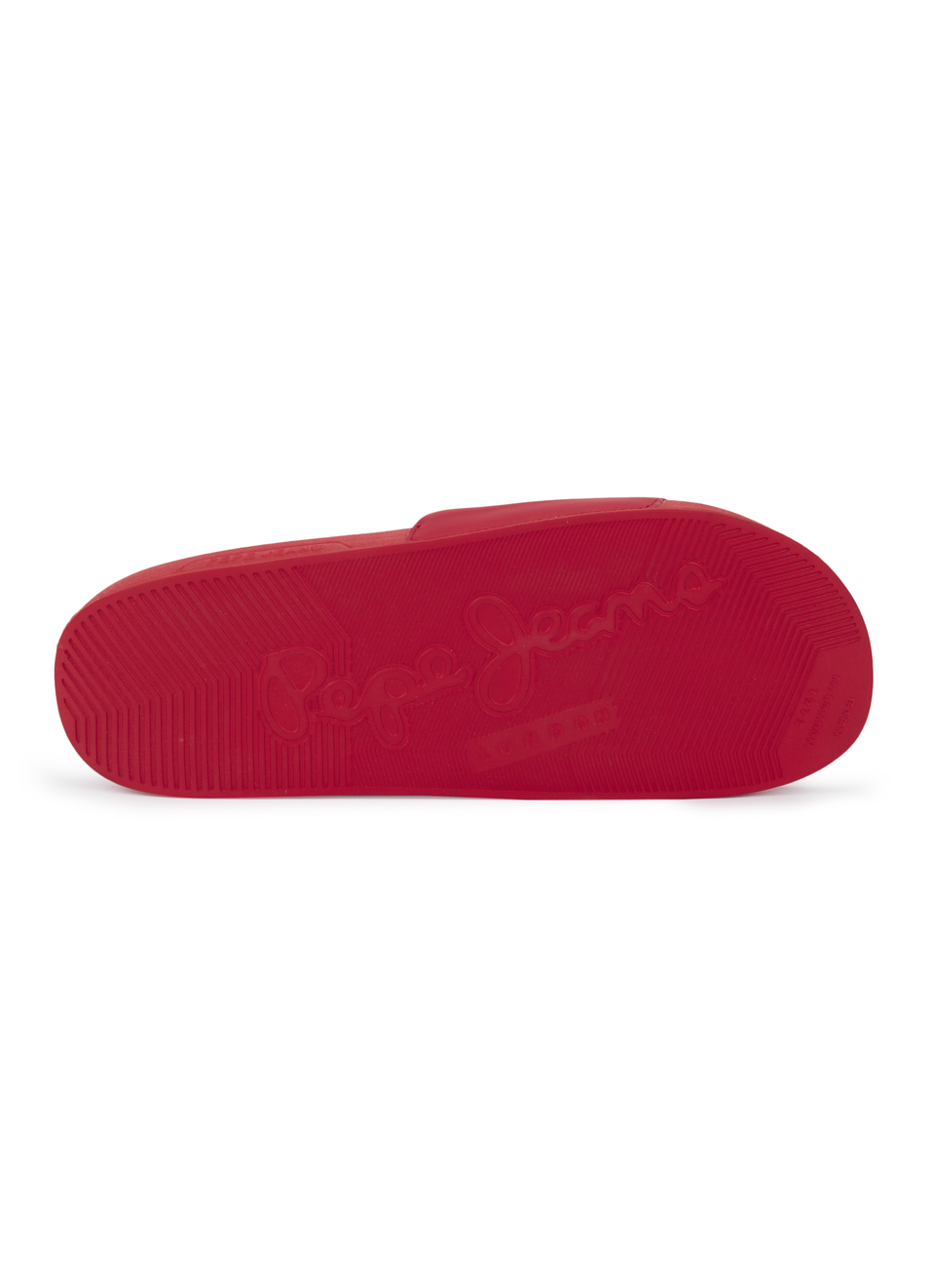 Men Red Logo Printed Arch Fit With Anti-skid Beach Slides, , large image number 6