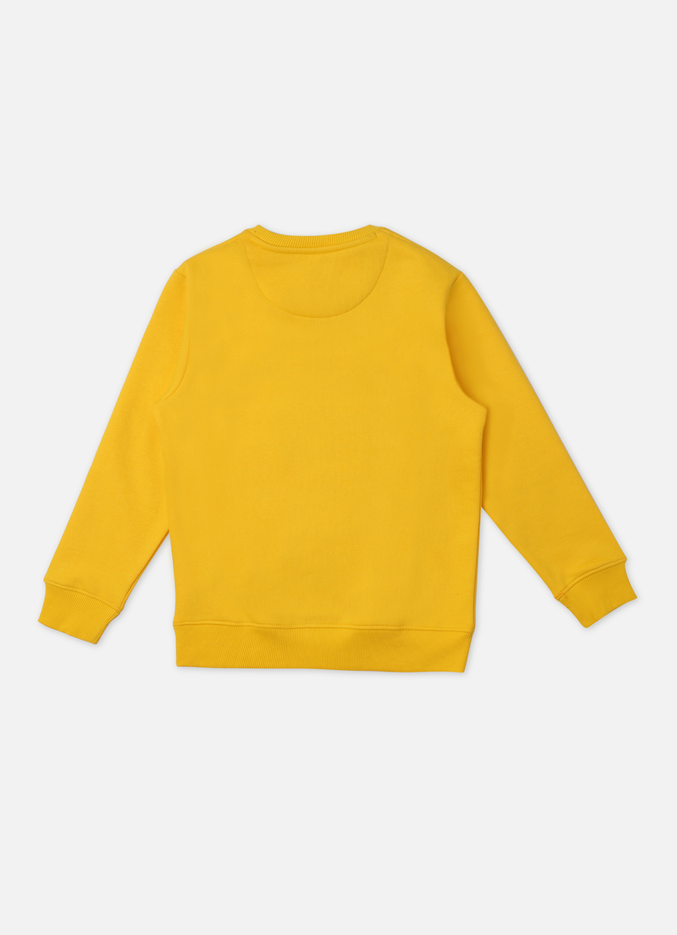 Boys Yellow Full Sleeve Sweatshirt, , large image number 1