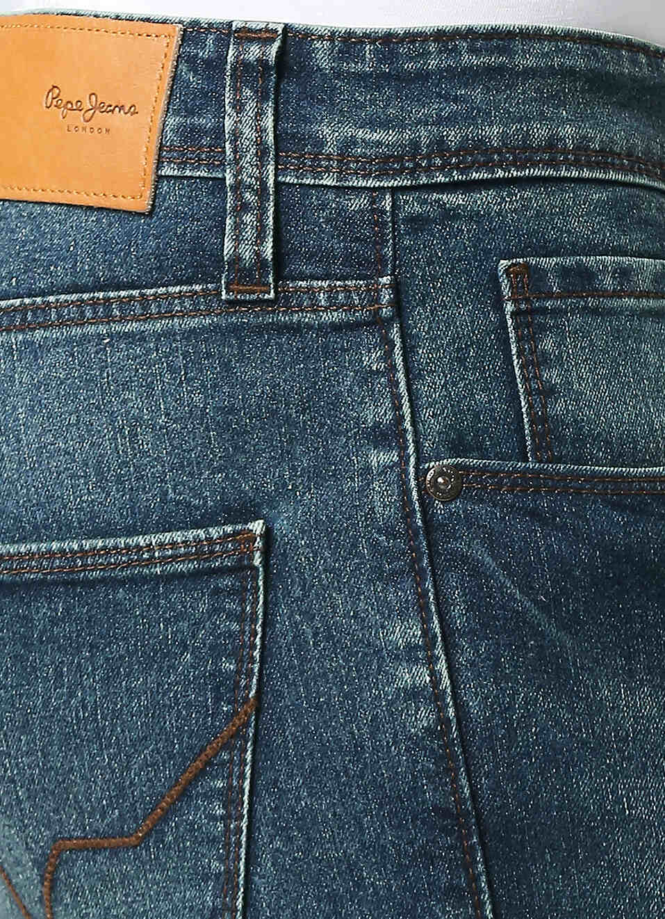 Holborne Regular Fit Mid Waist Straight Leg Jeans, , large image number 4