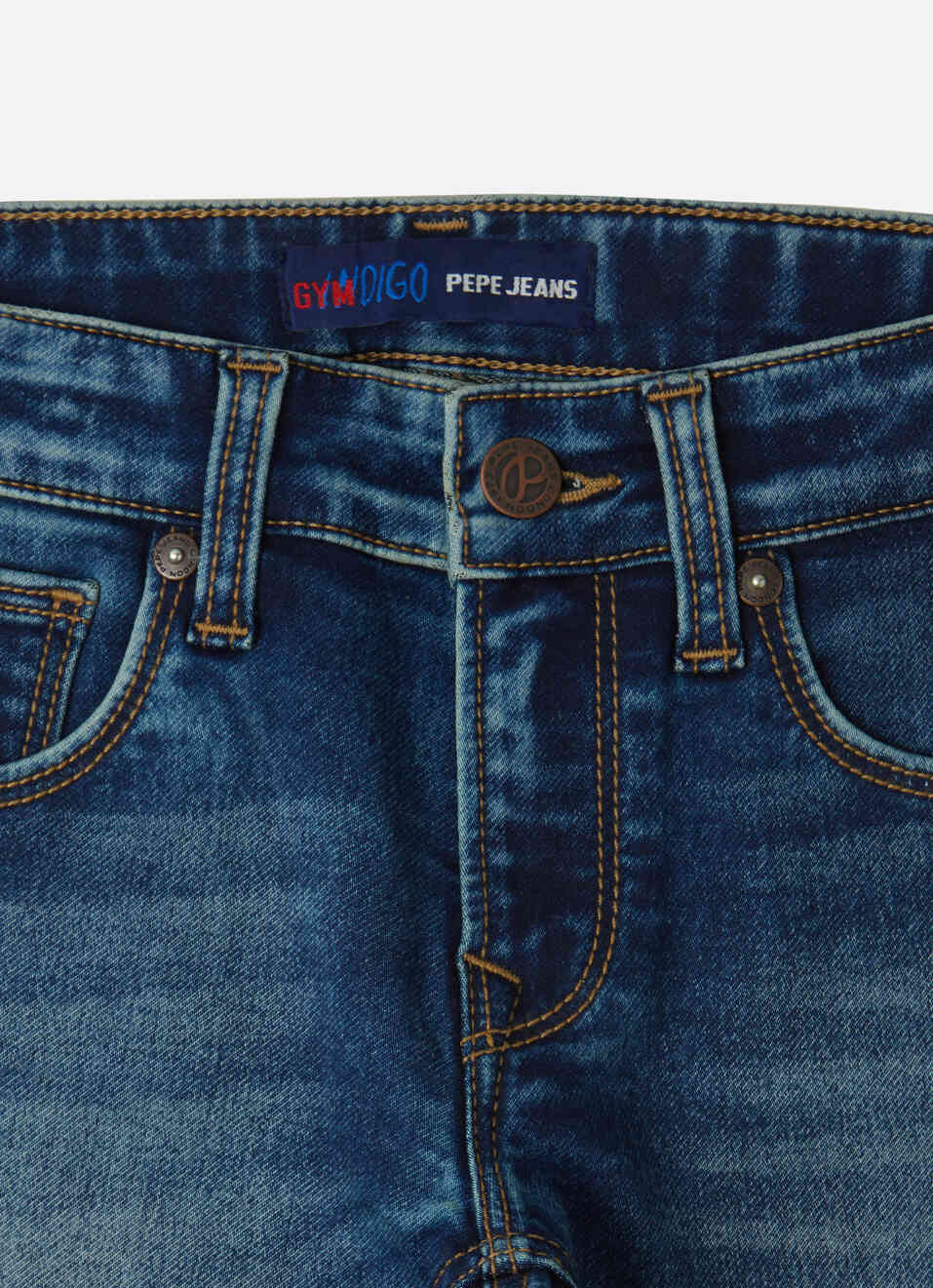 Boys Cash Mid Rise Gymindigo Jeans, , large image number 2
