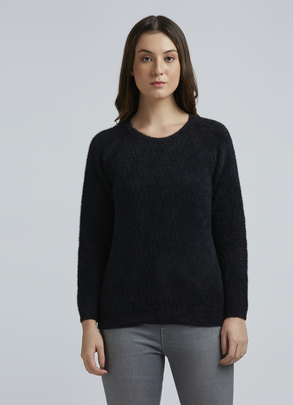 Black Full Sleeve Sweater, , large image number 1