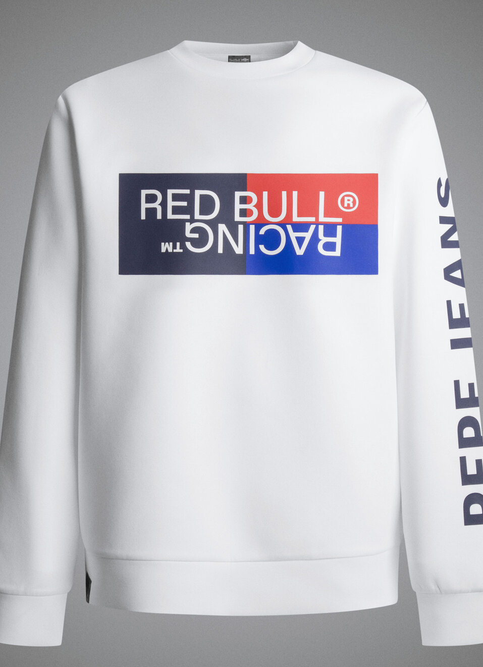 Red Bull Racing X Pepe Jeans Unisex Colour Block Graphic Crew, , large image number 3
