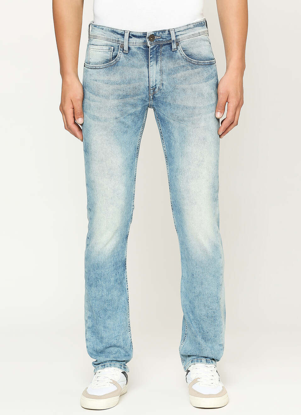 Vapour Slim Fit Mid Waist Jeans, , large image number 6