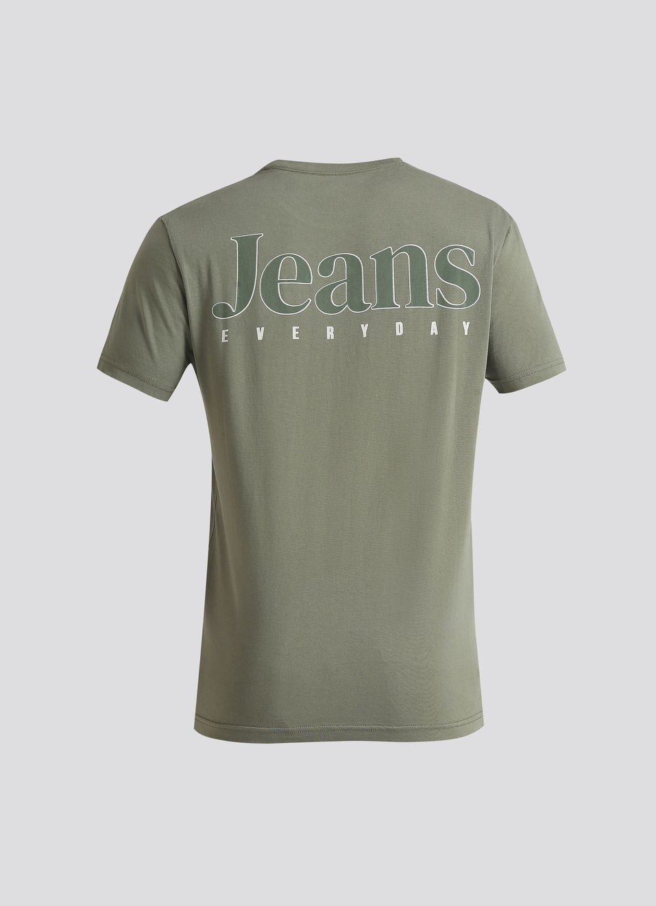 Green Graphic Print Short Sleeve T-shirt, , large image number 7