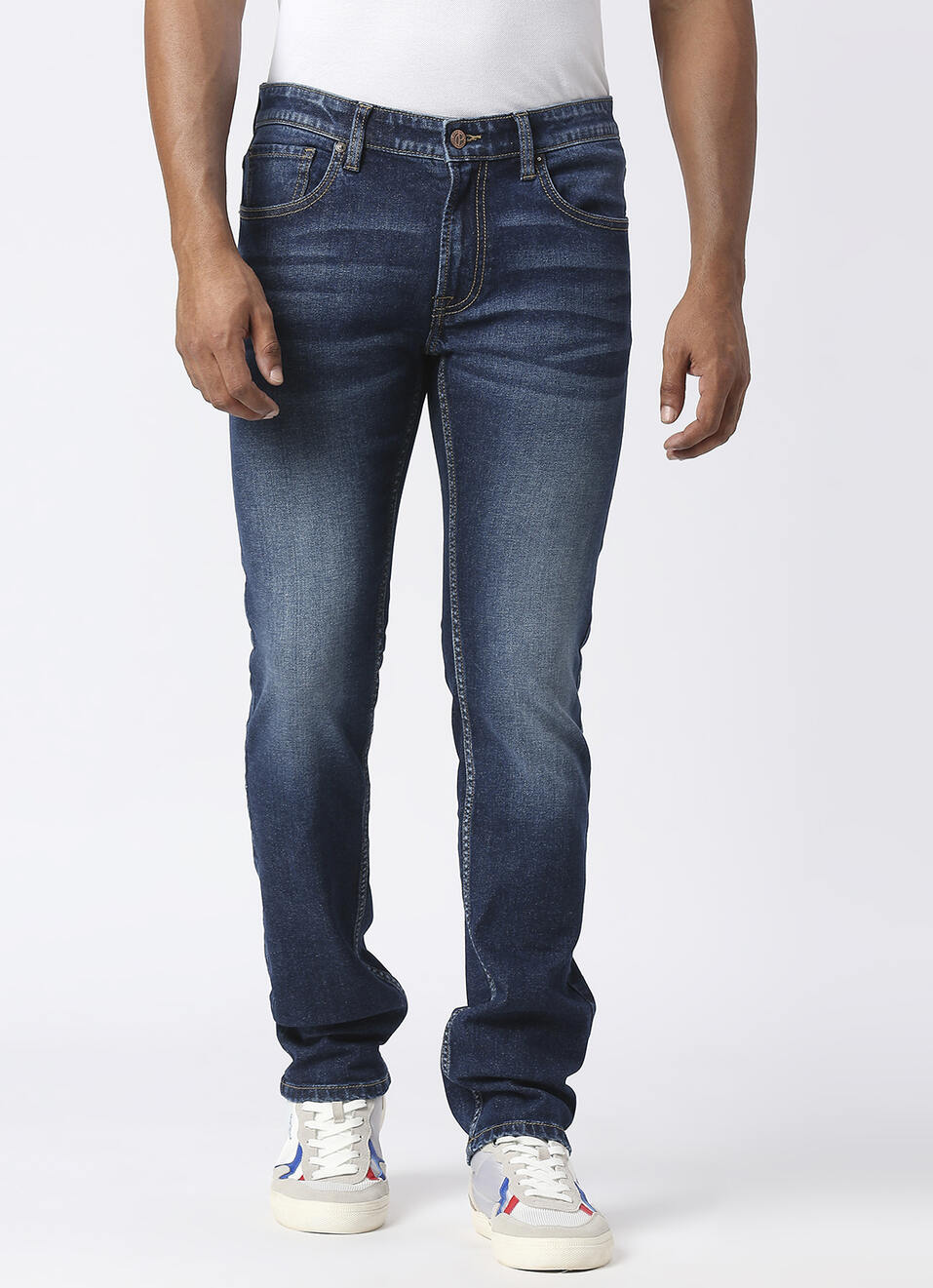 Vapour Slim Fit Mid Waist Jeans, , large image number 2