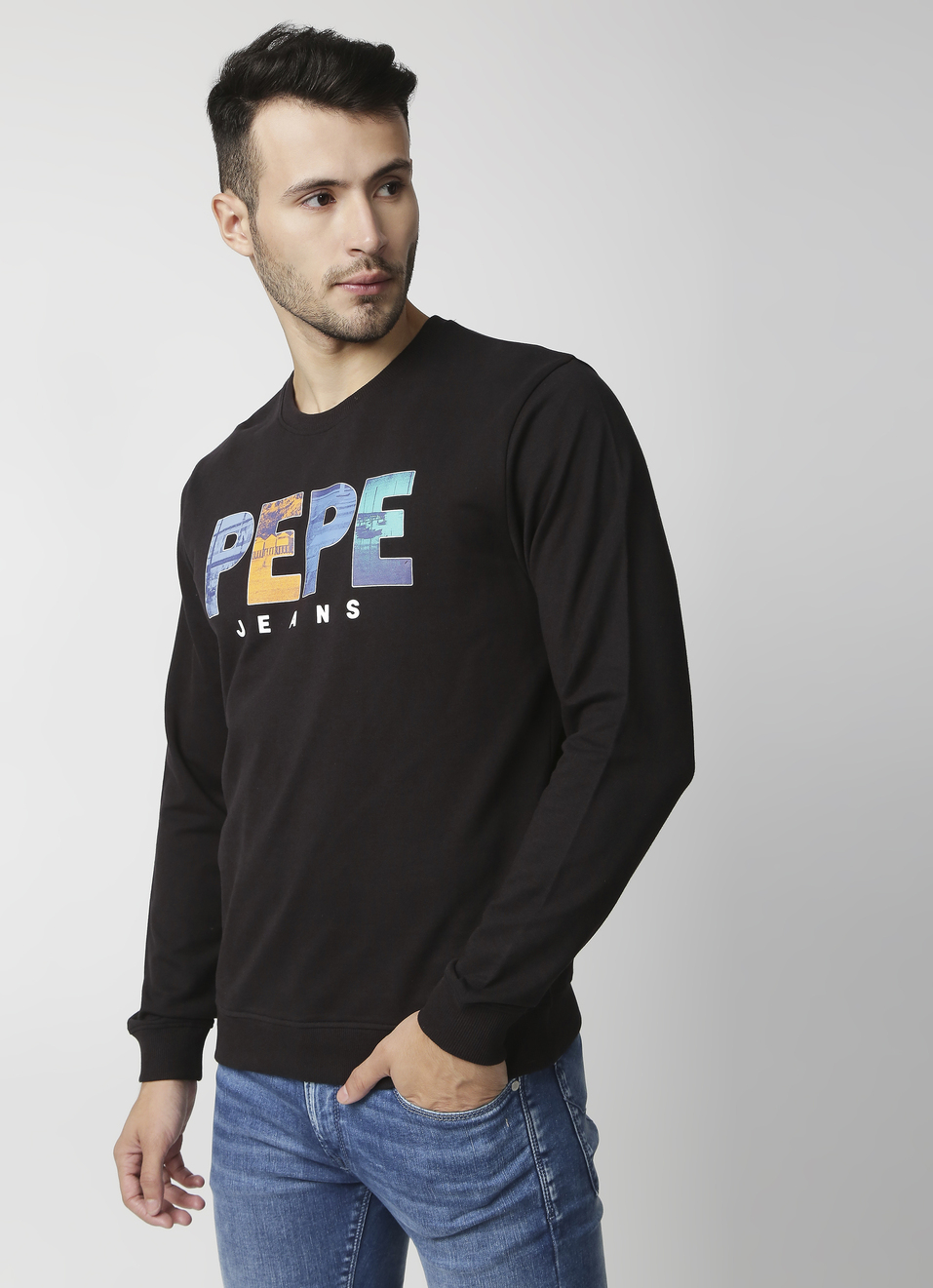 Grunt Graphic Printed Sweatshirt, , large image number 3