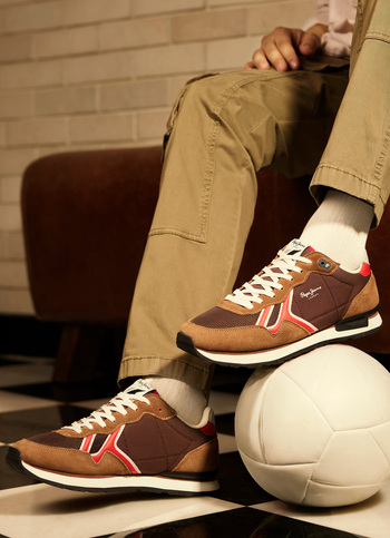 Brown Retro Anti-skid Running Sneakers