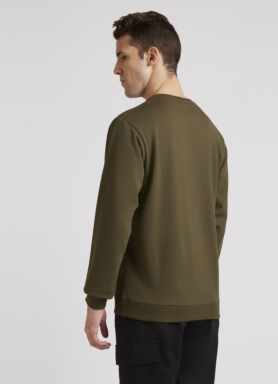Green Graphic Print Full Sleeve Sweatshirt, , large image number 2