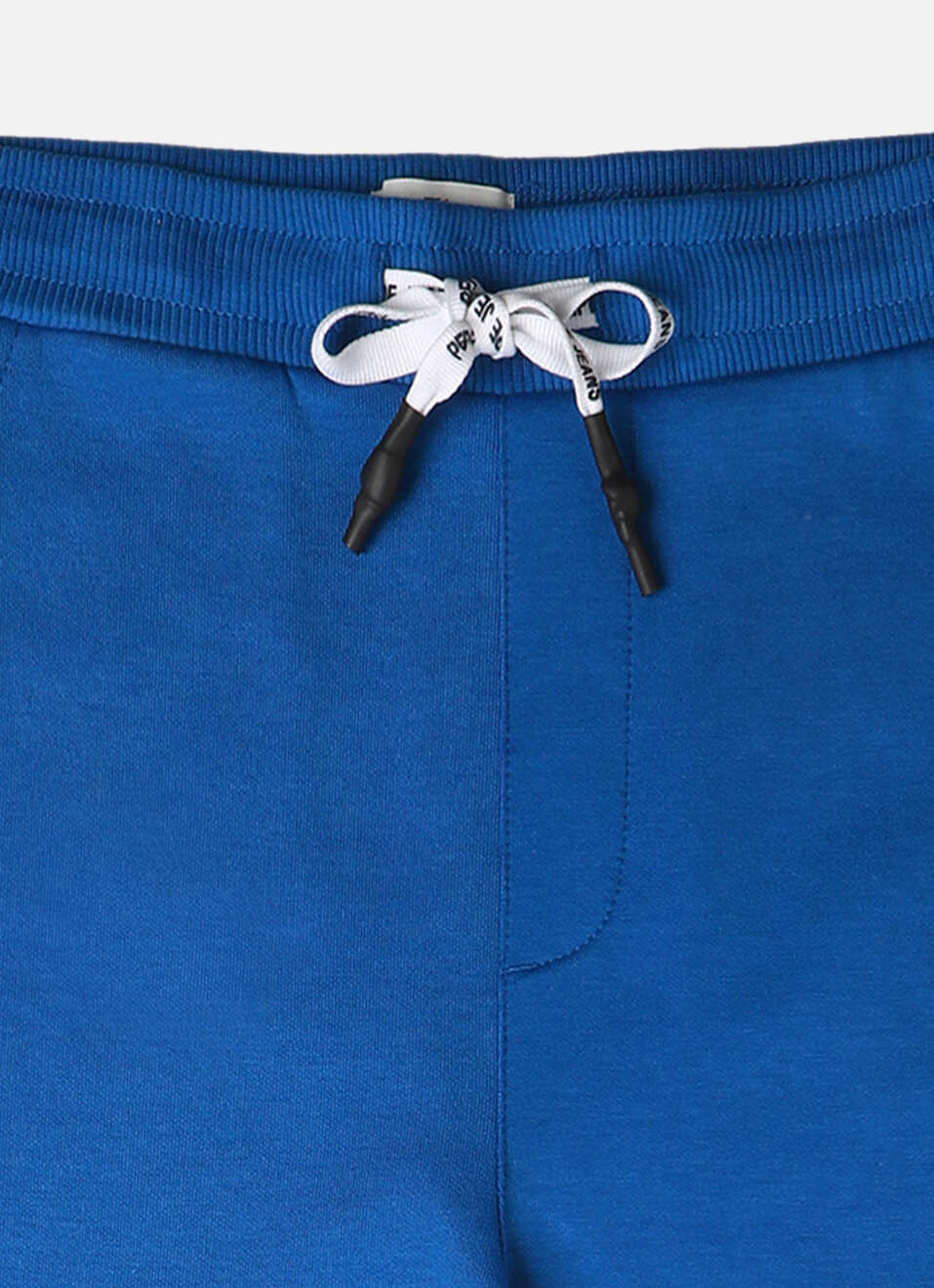 Boys Royal Blue Brand Print Joggers, , large image number 2