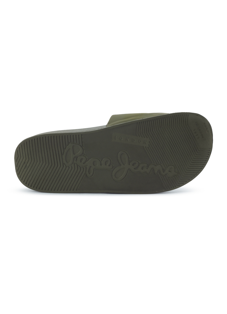Green Logo Printed Anti-skid Beach Slides, , large image number 6
