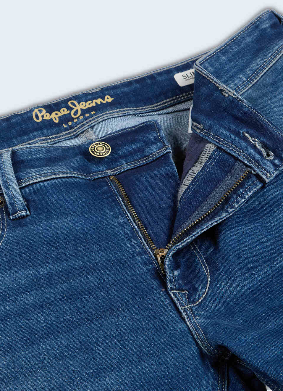 Men Blue Slim Fit Stretchable Jeans, , large image number 6