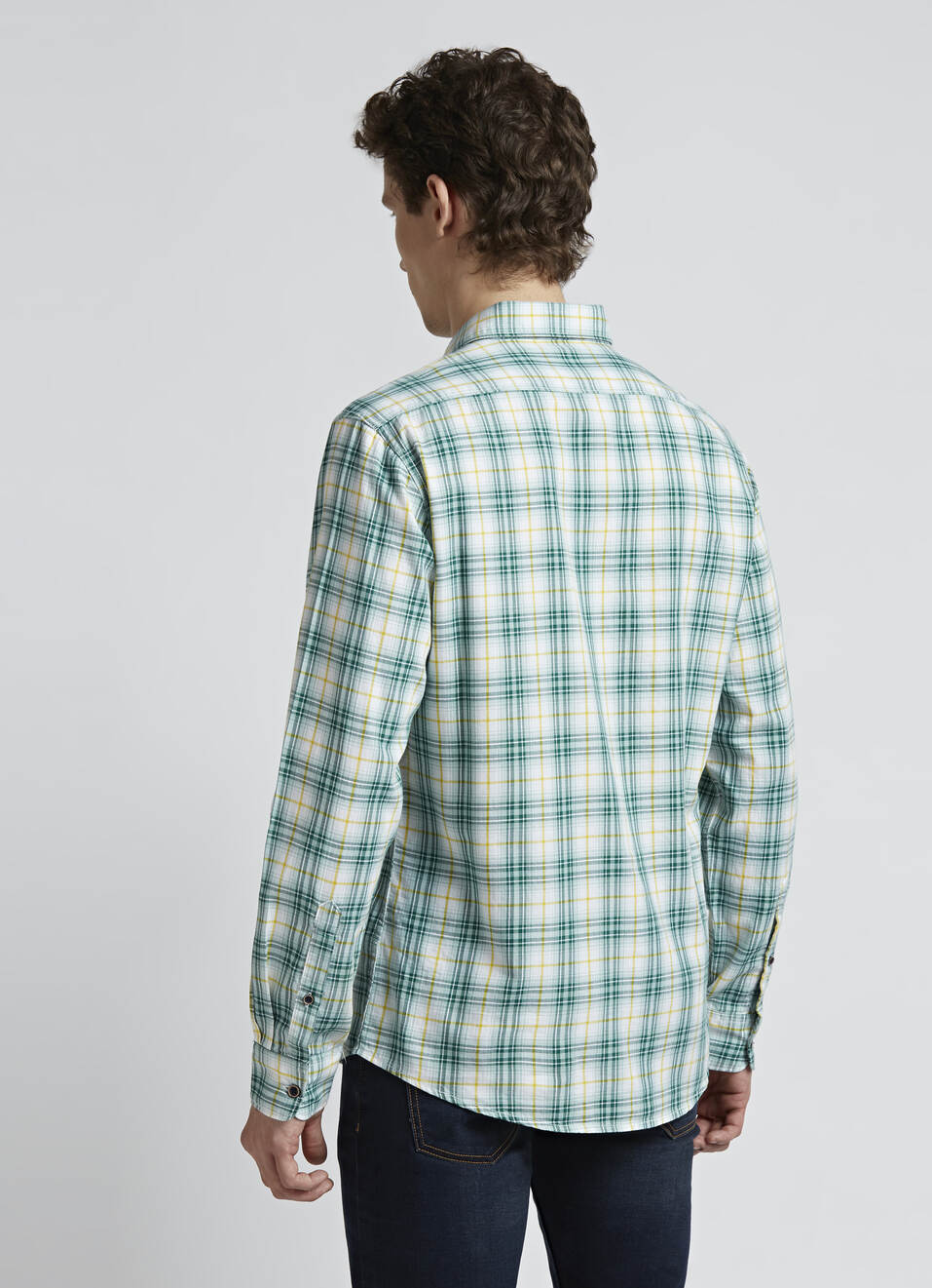 Green Checks Full Sleeve Shirt, , large image number 2