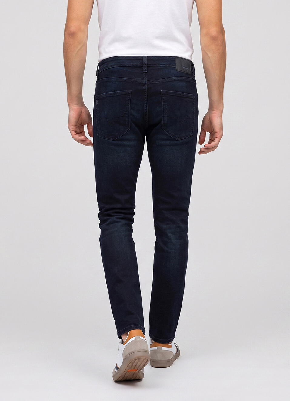 Men Black Stretchable Jeans, , large image number 3