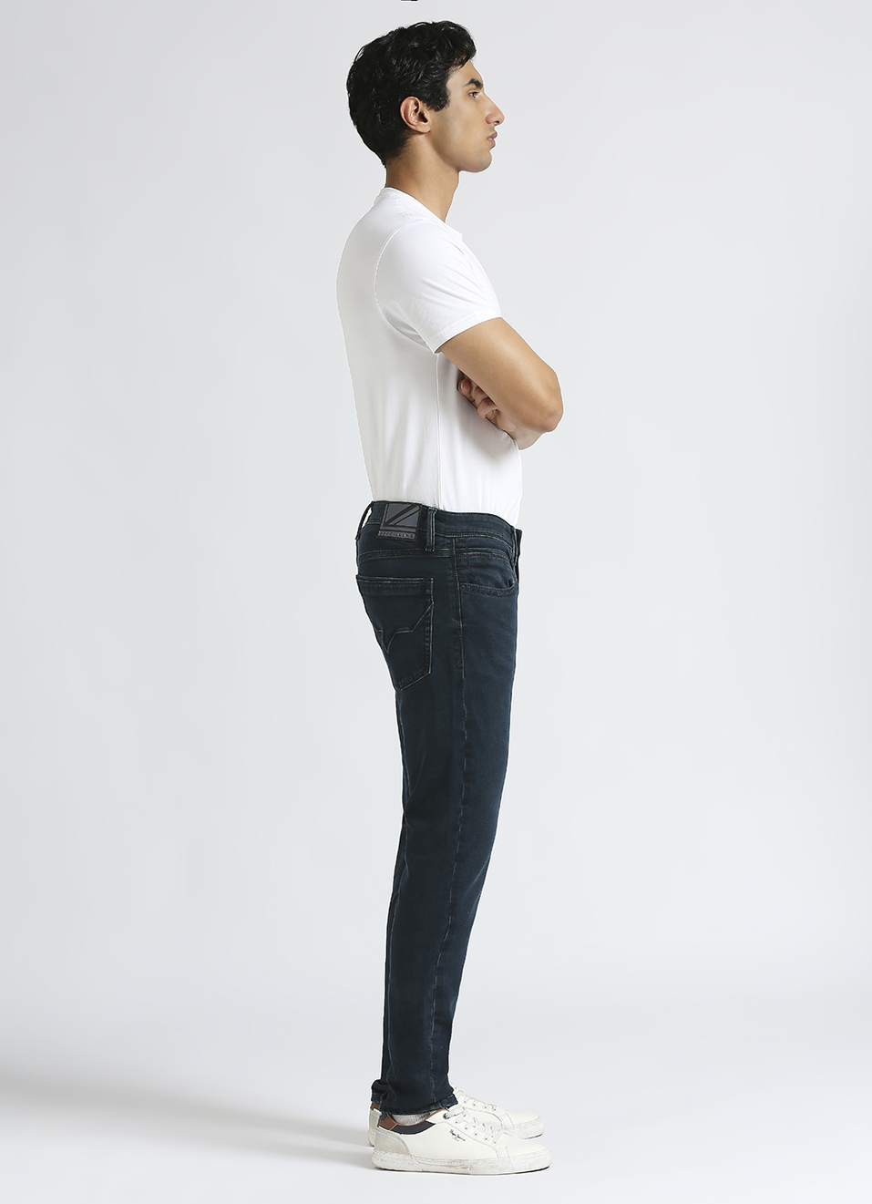 Chinox Blue Mid Waist Gymindigo Jeans, , large image number 5