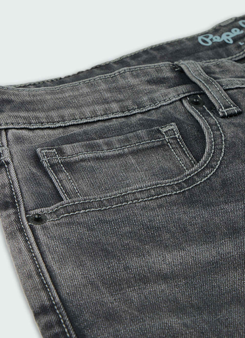 Men Grey Mid Rise Straight Fit Stretchable Jeans, , large image number 5