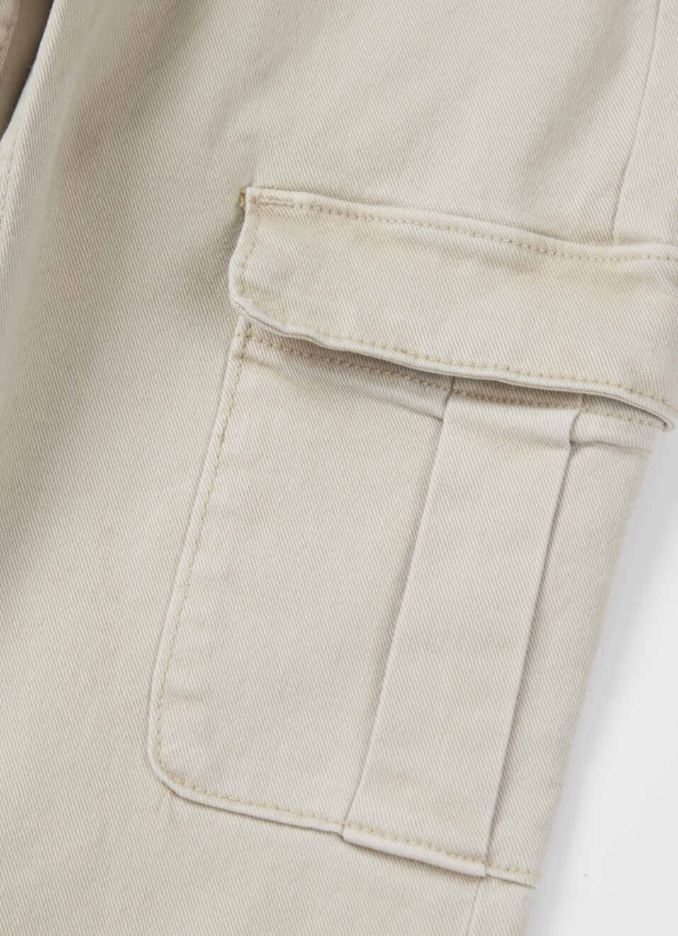 Boys Skater Beige Mid Rise Straight Leg Jeans, , large image number 4