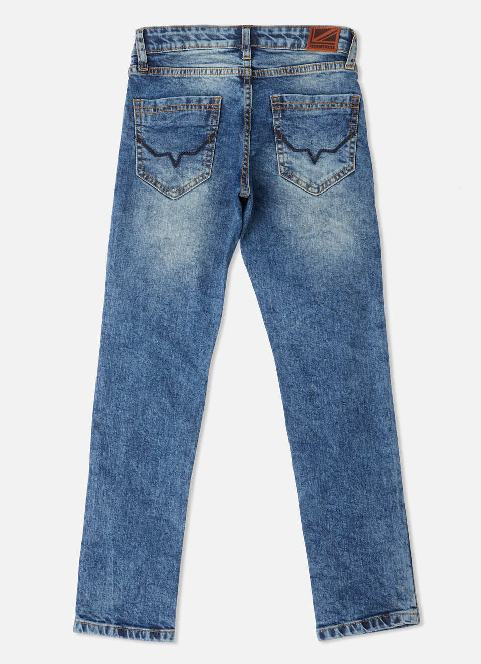 Cashed Mid Waist Slim Fit Denim, , large image number 2