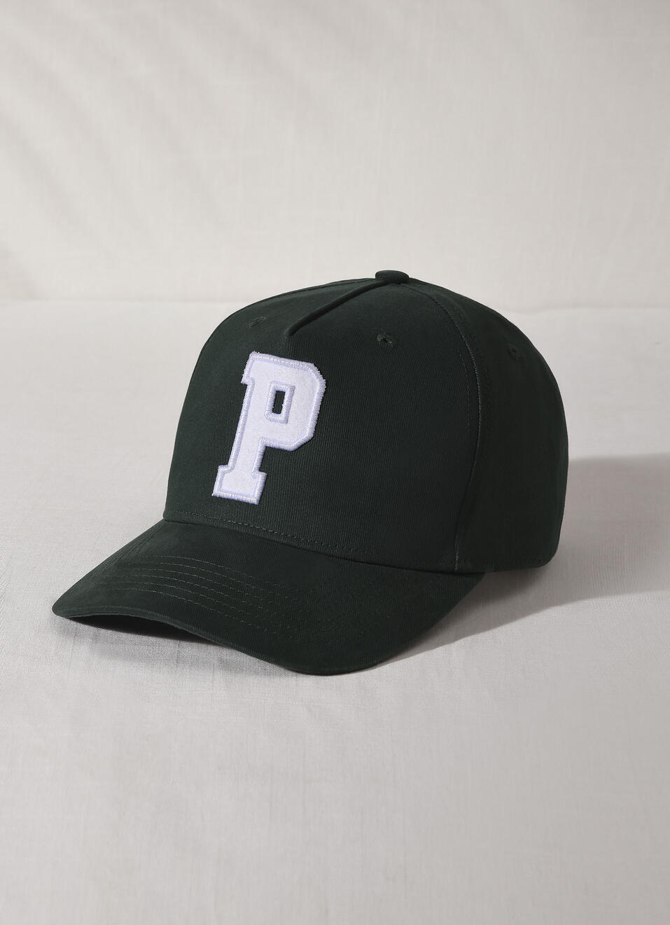 Green Embroidered Baseball Cap, , large image number 0