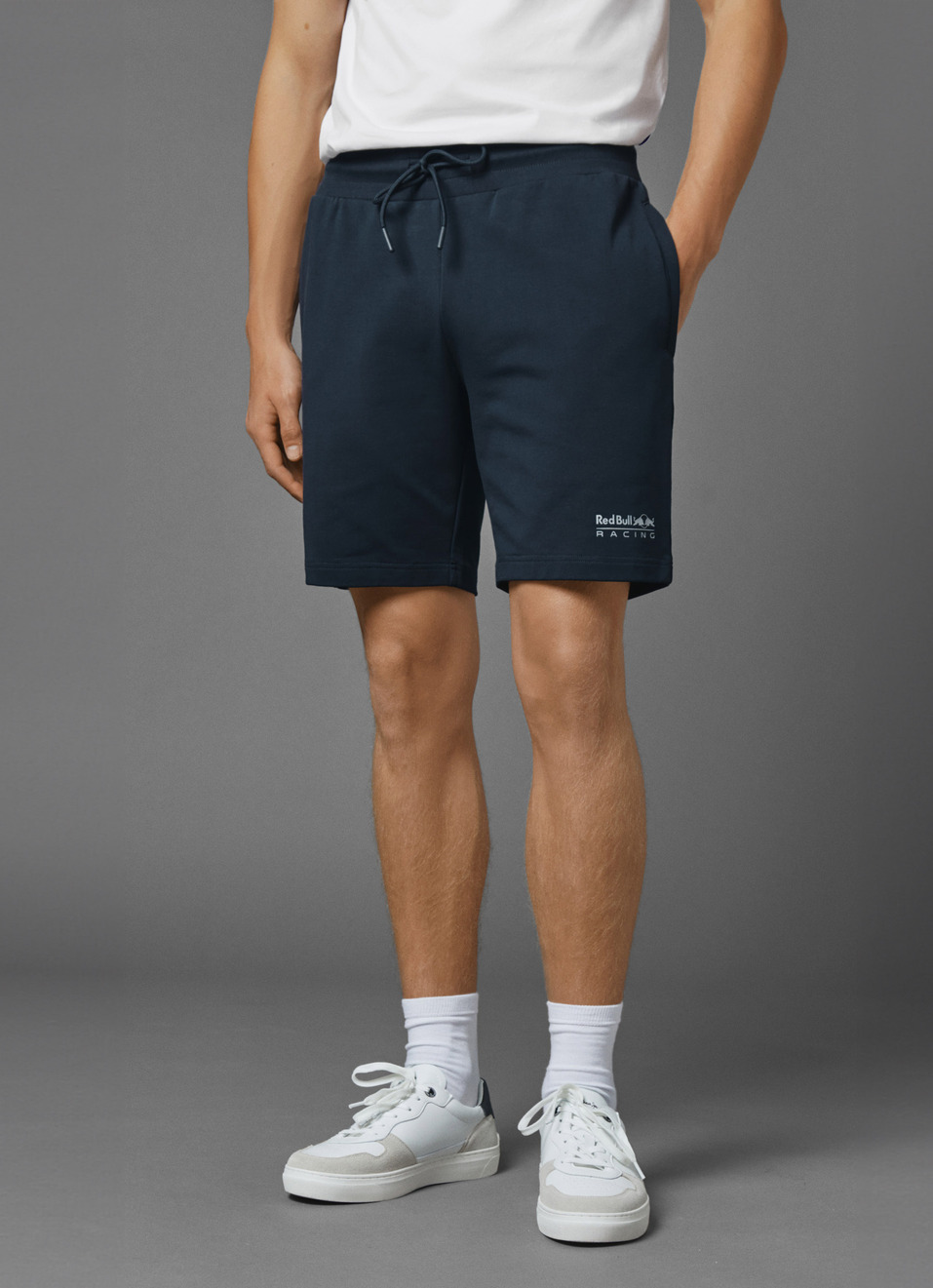 Red Bull Racing X Pepe Jeans Cotton Sweat Stretch Shorts, , large image number 1