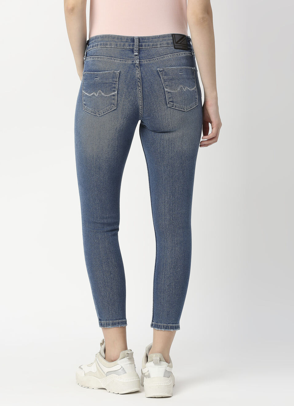 Lola Ankle Skinny Fit Mid Waist Ankle Length Jeans , , large image number 2