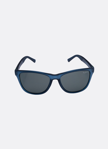Blue Uv-protected Wayfarer Sunglasses