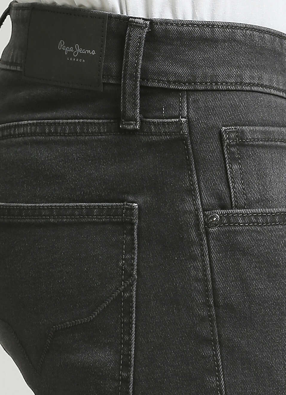 Vapour Grey Mid Rise Slim Fit Jeans, , large image number 4