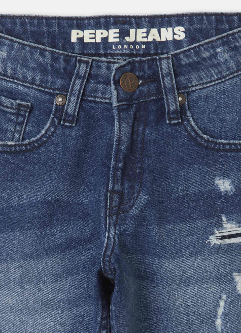 Boys Cash Mid Rise Slim Fit Shorts, , large image number 2