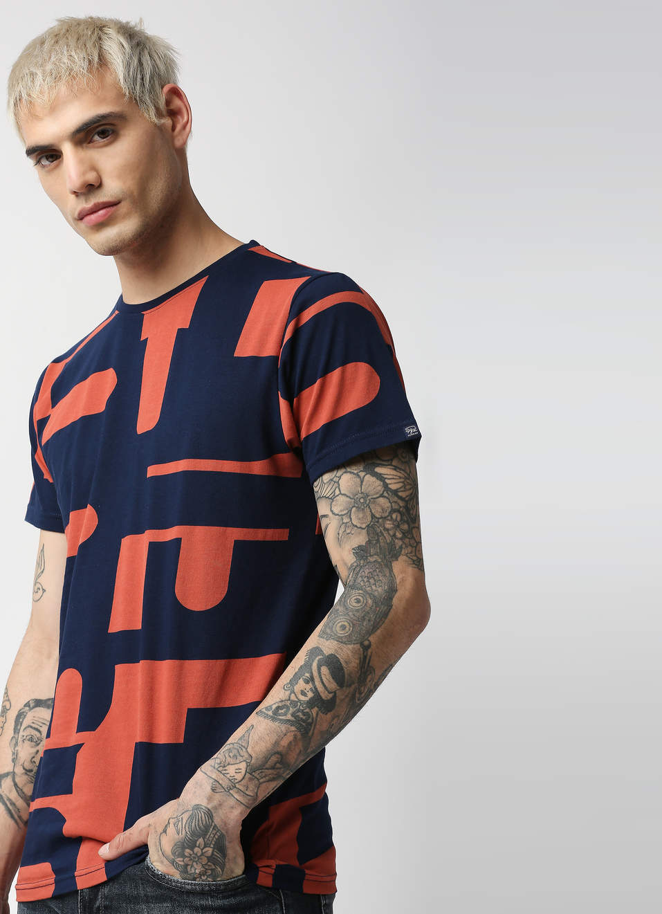 Melbourne Abstract Printed Tshirt, , large image number 0