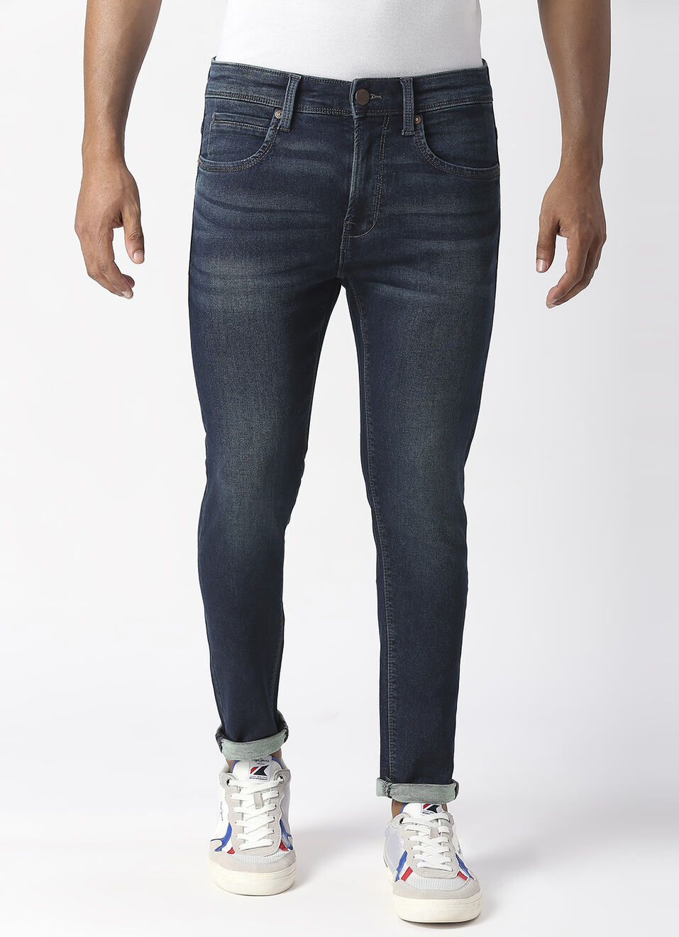 Chinox Ankle Super Skinny Fit Mid Waist Ankle Jeans, , large image number 2
