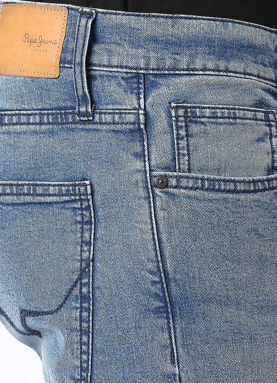 Men Blue Low Rise Distressed Slim Fit Stretchable Jeans, , large image number 4