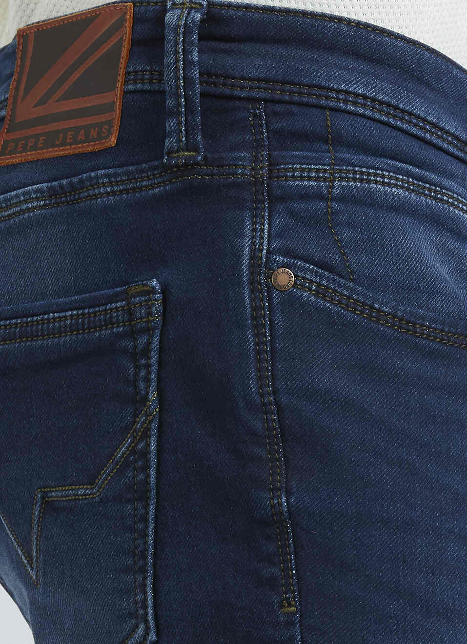 Oliver Blue Mid Rise Skinny Gymindigo Ankle Jeans, , large image number 4
